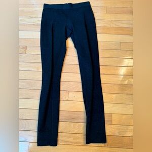 J.Crew Size 4R heather gray legging pants with exposed back zipper. GC